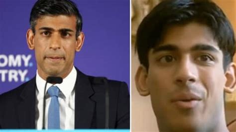 rishi sunak aged 20